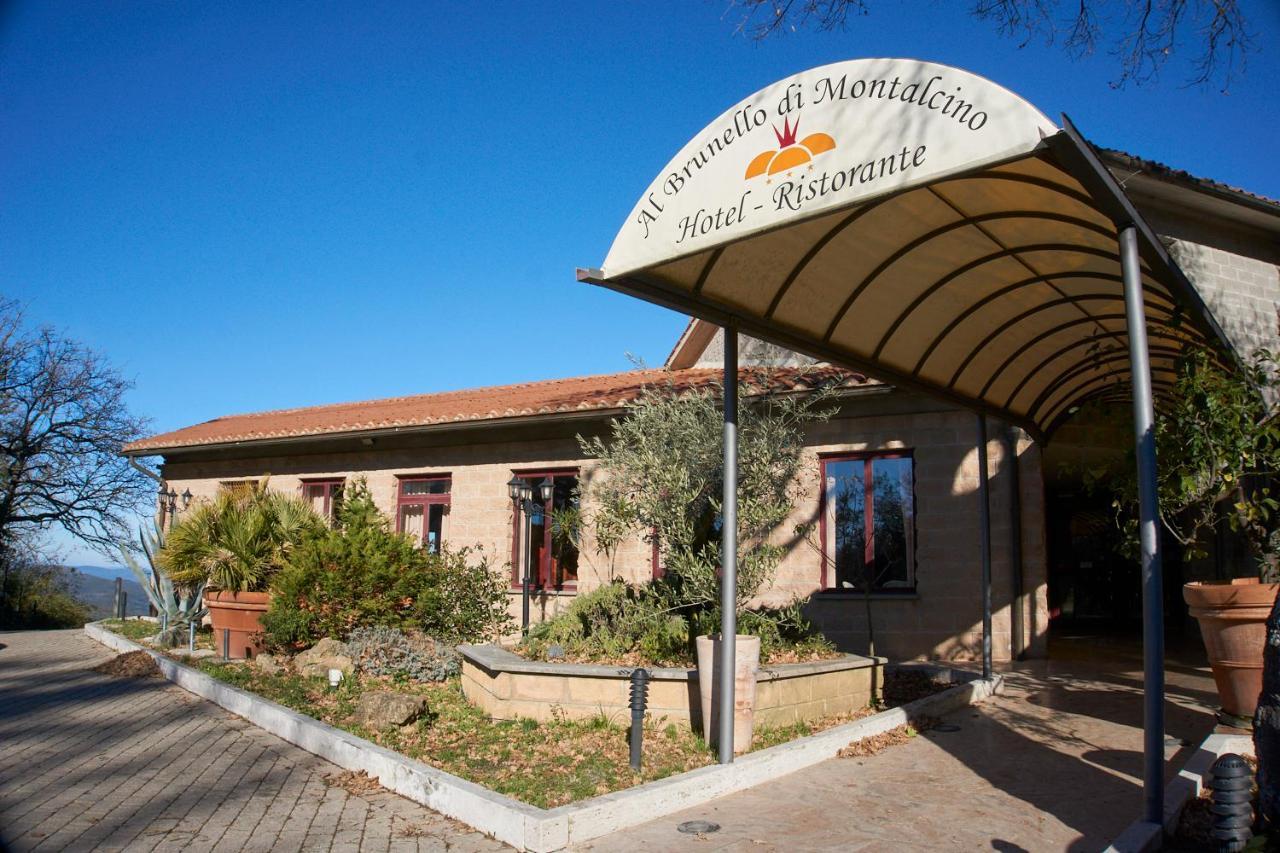 Hotel Ristorante Al Brunello Di Монтальчино Экстерьер фото