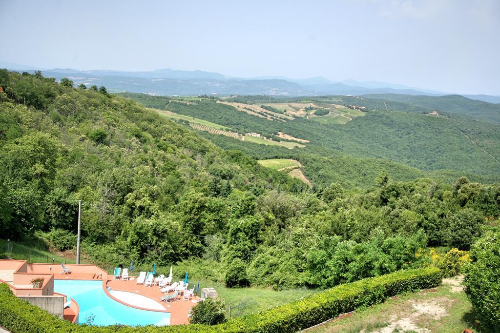 Hotel Ristorante Al Brunello Di Монтальчино Экстерьер фото